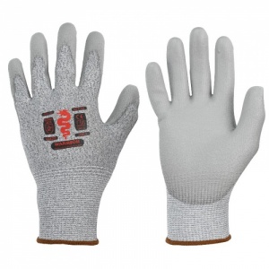 Warrior Protects DWGL305 Palm-Coated Cut Level B Warehouse Gloves